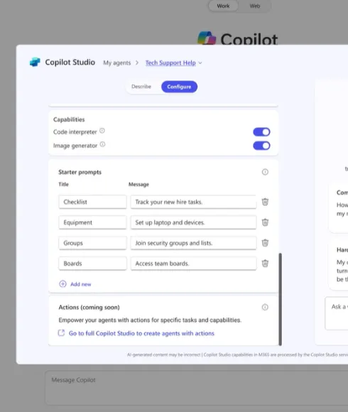 Innovación con Copilot Studio y agentes de IA: Transforma tu negocio